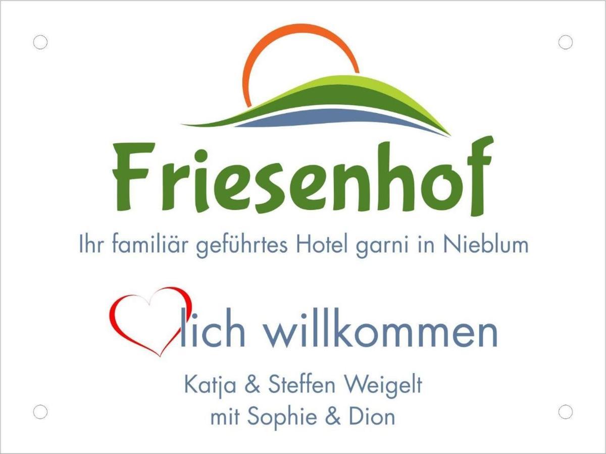 Friesenhof Nieblum - Hotel Garni Eksteriør bilde